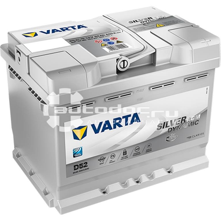  аккумулятор VARTA 560901068 60 А | ч 12V 680EN обратной .