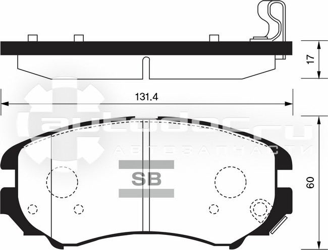 Sp1239 колодки тормозные применимость