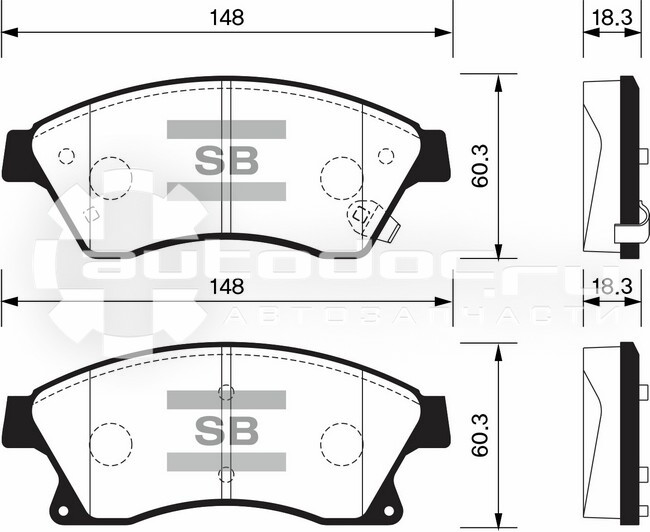 Sp1239 колодки тормозные применимость