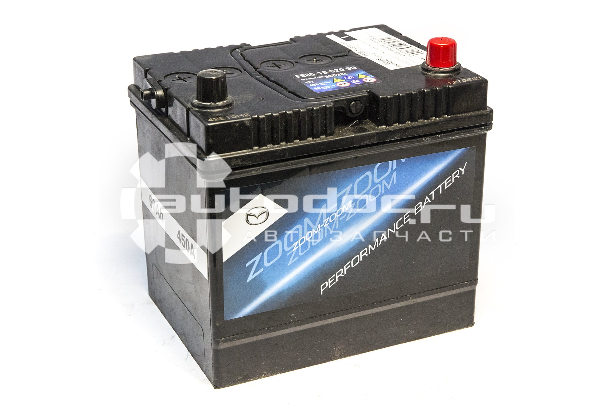 Купить аккумулятор MAZDA FE05185209D Оригинал 60 А | ч 12V 450EN обратной  полярности (232x173x225) в интернет-магазине Autodoc.ru. Большой  ассортимент автомобильных аккумуляторов MAZDA, отличный каталог подбора АКБ  по параметрам.