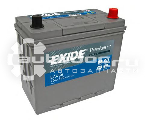 Купить аккумулятор EXIDE EA456 Premium 45 А | ч 12V 390EN обратной ...