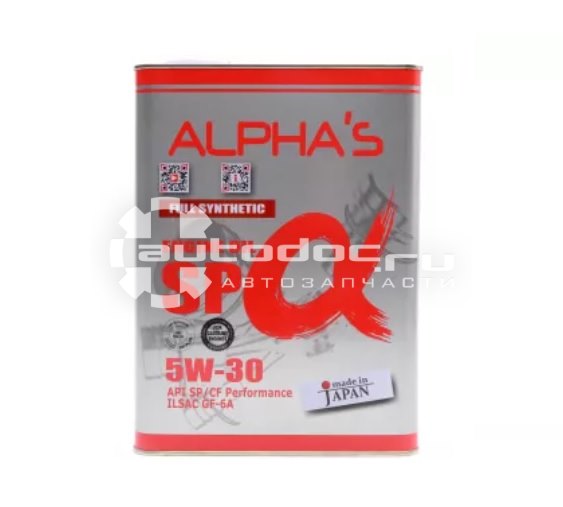 Масло альфа 5w30. Японское масло Alphas 5w30. Alpha's SP 5w-30. Alphas 5w-30 4л SP/CF gf-6a (синтетика). Alphas 5w30 20л.