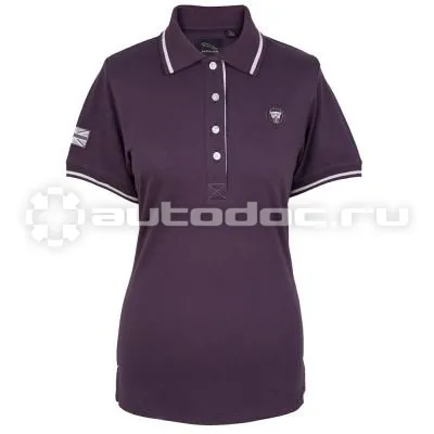 LAND ROVER | JAGUAR Женская рубашка-поло Womens Growler Graphic Polo Shirt, Plum
