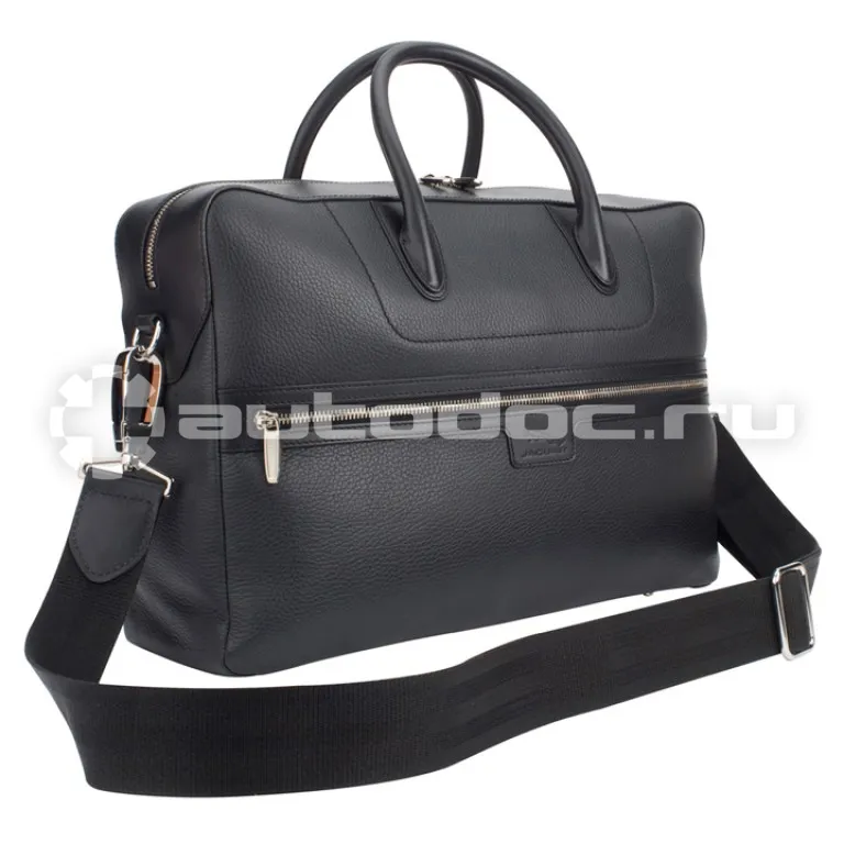 JAGUAR Кожаный портфель Leather Brief Case,  Black