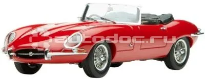 JAGUAR Модель автомобиля E-type Series 1 Scale Model Red