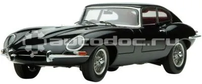 JAGUAR Модель автомобиля E-type Coupe Scale Model Black