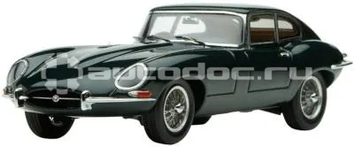 JAGUAR Модель автомобиля E-type Coupe Scale Model Green