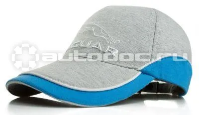 JAGUAR Бейсболка Leaper Logo Cap, Grey_Marl  |  Blue