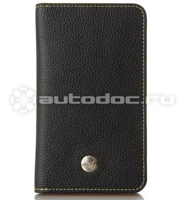 JAGUAR Кожаный чехол Black