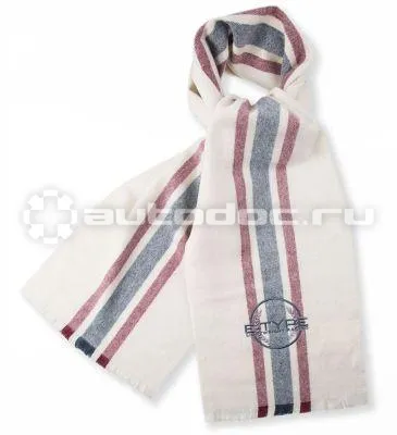 JAGUAR Мужской шарф Heritage EType Scarf Cream