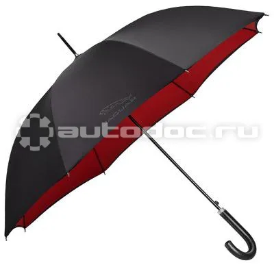JAGUAR Зонт трость Golf Stick Umbrella, Black | Red