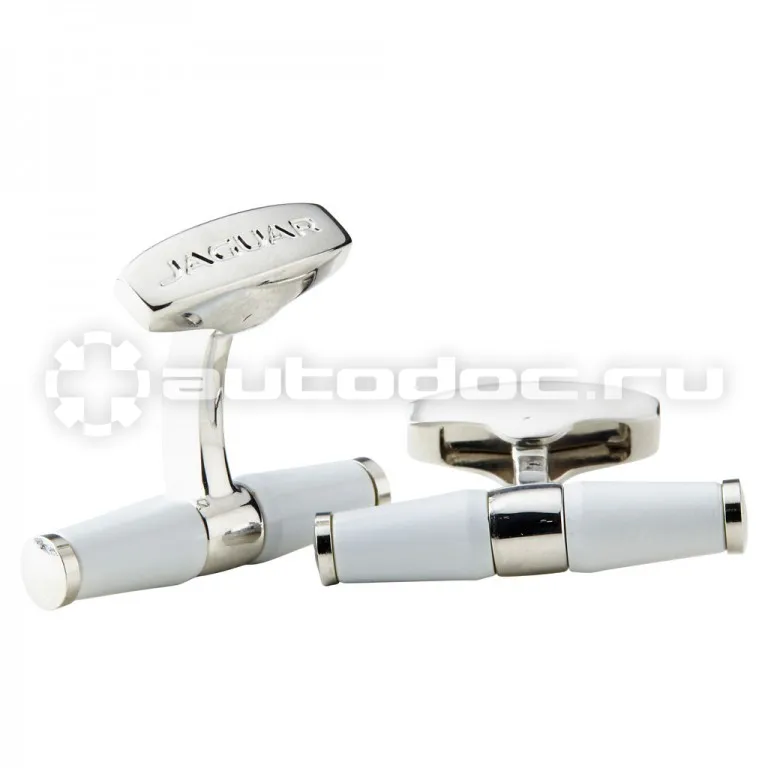 JAGUAR Запонки Bar Cufflinks White