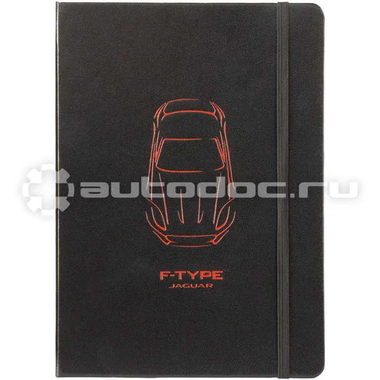 JAGUAR Блокнот Large F-type Notebook Black