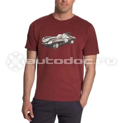 JAGUAR Мужская футболка Mens Racing D-Type T-Shirt Red