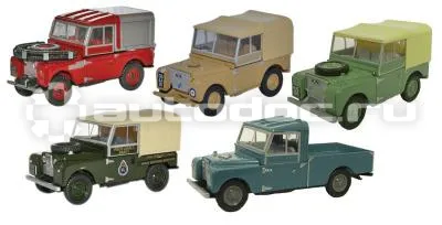 LAND ROVER Набор из 5 моделей Series I Collection, Set of 5
