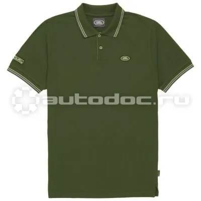 LAND ROVER | JAGUAR Мужская рубашка-поло Mens Oval Badge Polo Shirt, Green