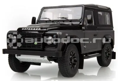 LAND ROVER | JAGUAR Модель автомобиля Land Rover Defender Final Edition Autobiography, Scale 1:18, Black