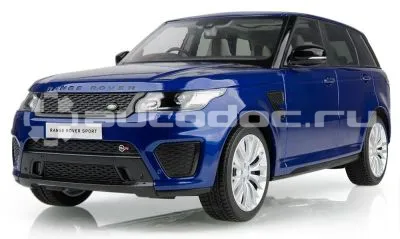 LAND ROVER | JAGUAR Модель автомобиля Range Rover Sport SVR, Scale 1:18, Blue