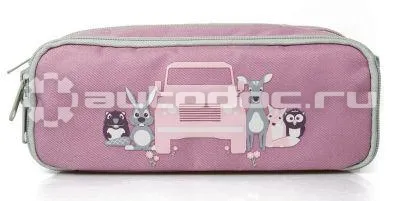 LAND ROVER Детский пенал Kids Pen Case, Pink | Grey