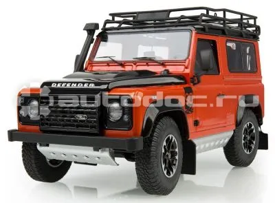 LAND ROVER | JAGUAR Модель автомобиля Land Rover Defender Final Edition Adventure, Scale 1:18, Orange