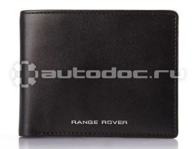 LAND ROVER Кожаный кошелек Range Rover Leather Wallet, Black