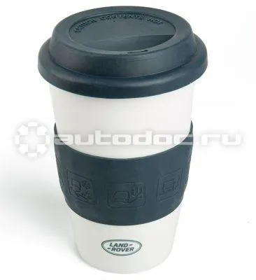 LAND ROVER Керамическая термокружка Travel Ceramic Mug, Navy | White