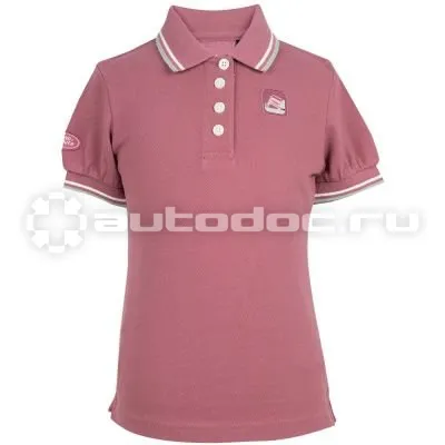 LAND ROVER | JAGUAR Рубашка-поло для девочек Girls Polo Shirt, Dusky Pink