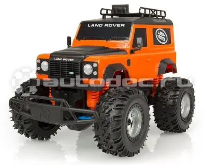 LAND ROVER | JAGUAR Радиоуправляемая модель Land Rover Defender 90 Remote Control, 1:16 scale, Orange | Black