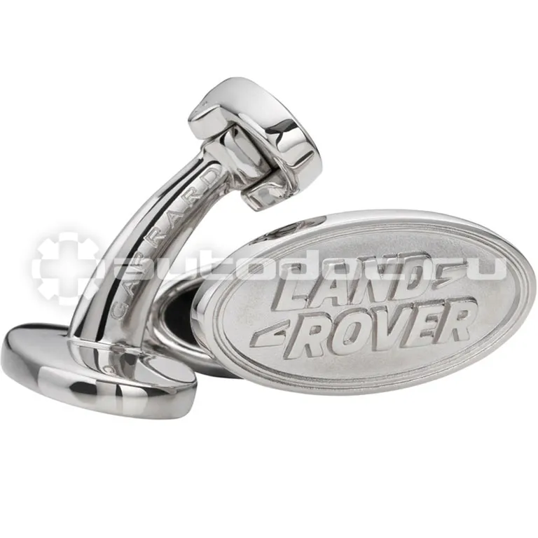 LAND ROVER Запонки Oval Cufflinks - Silver
