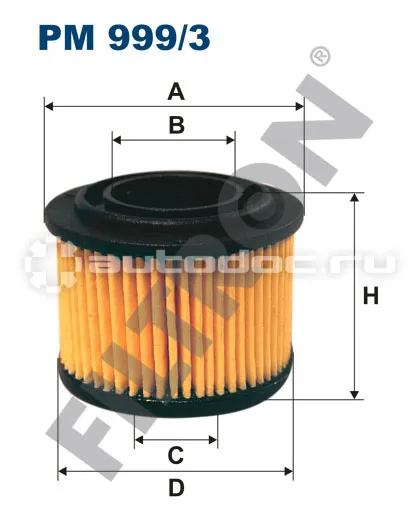 FILTRON Фильтр топливный