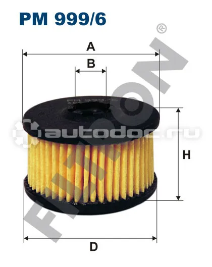 FILTRON Фильтр топливный