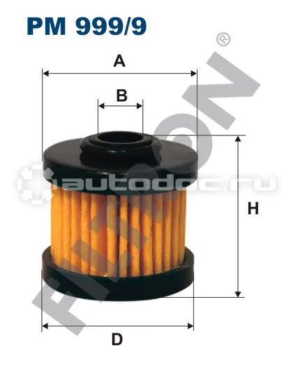 FILTRON Фильтр топливный