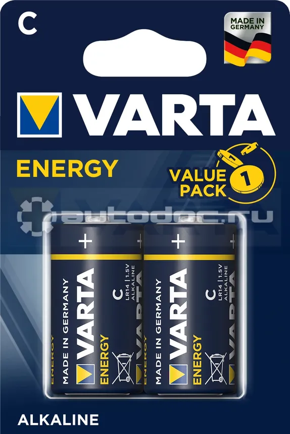 VARTA Батарейки ENERGY C