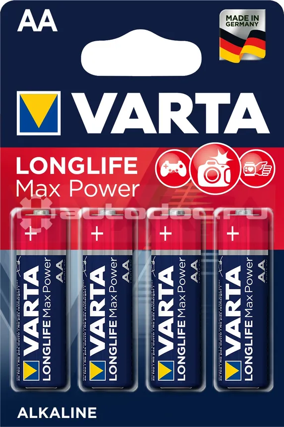 VARTA Батарейка LONGLIFE MAX P. AA