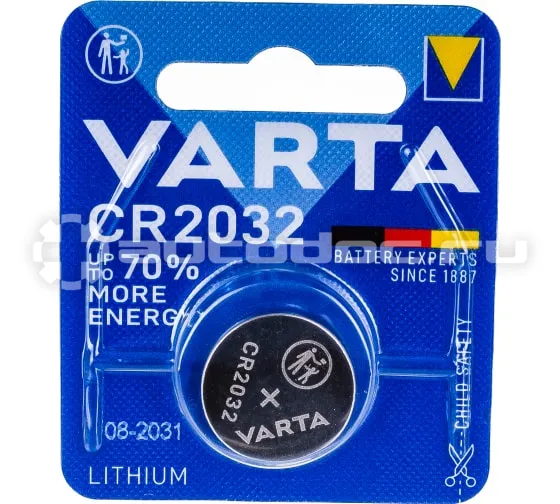 VARTA Батарейка ELECTRONICS CR 2032