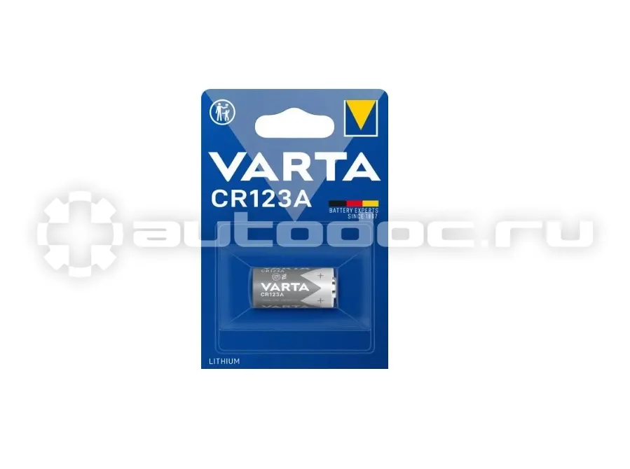 VARTA Батарейка PROFESSIONAL CR123A