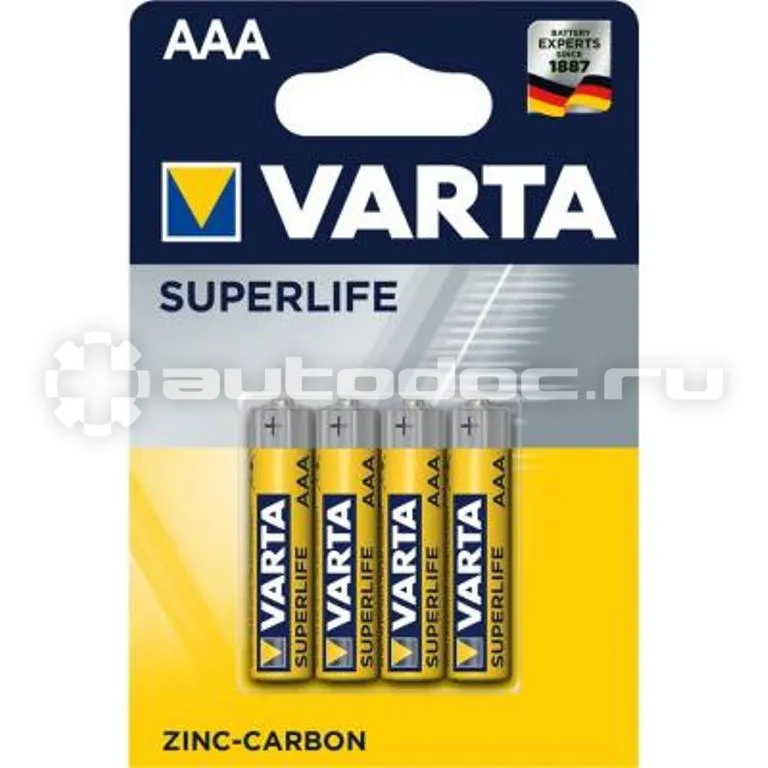 VARTA Батарейка SUPERLIFE AAA