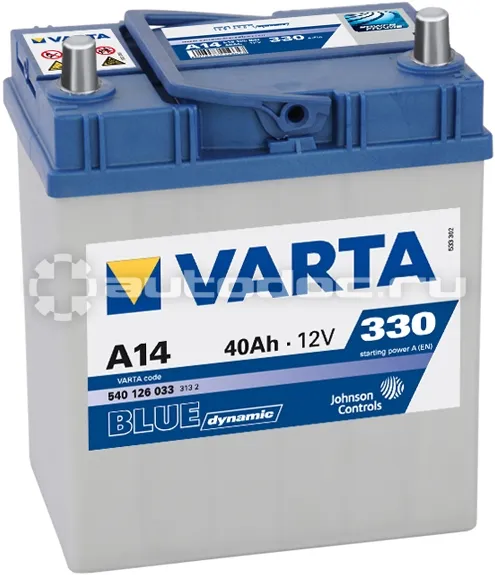 VARTA Аккумулятор Blue Dynamic 40 А | ч