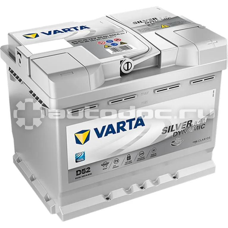 VARTA Аккумулятор Start-Stop Plus 60 А | ч
