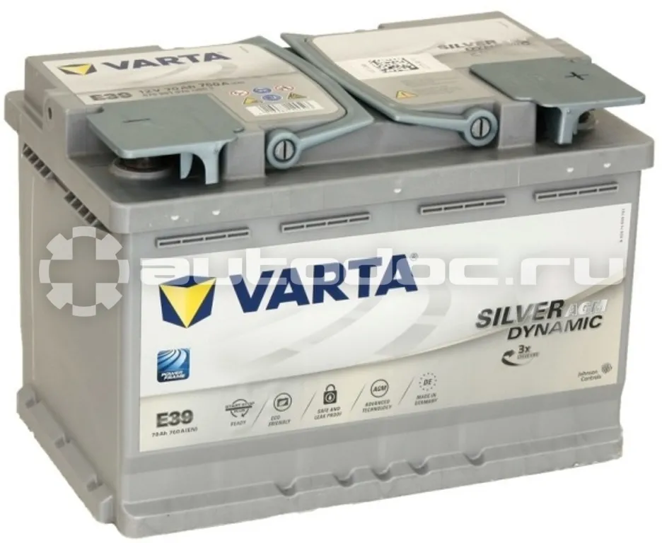 VARTA Аккумулятор Start-Stop Plus 70 А | ч