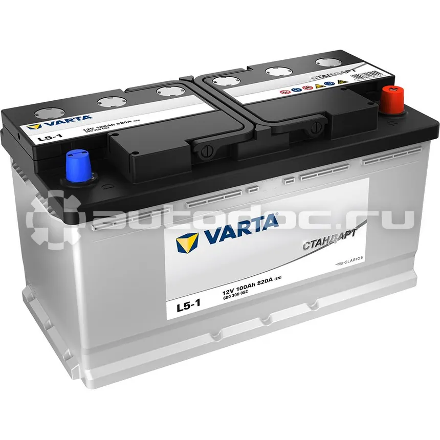 VARTA Аккумулятор 100 А | ч