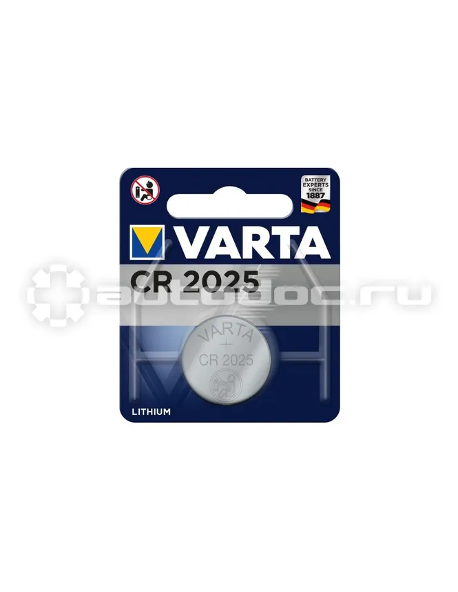 VARTA Батарейка ELECTRONICS CR 2025