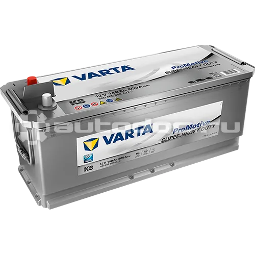 VARTA Аккумулятор ProMotive Super Heavy Duty 140 А | ч обратная R+ 840А