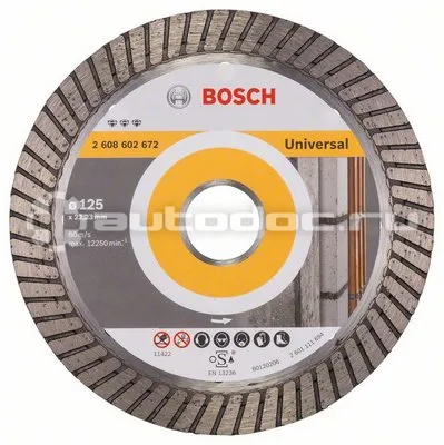 BOSCH 2608602672 Диск алмазный