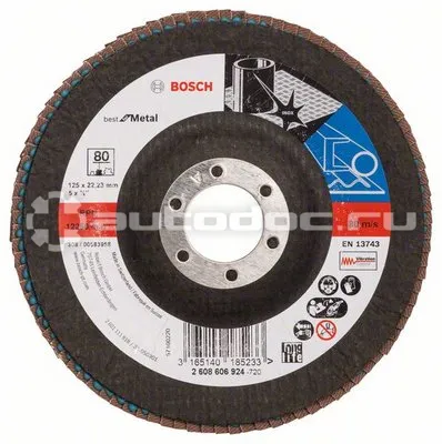 BOSCH 2608606924 Круг лепестковый