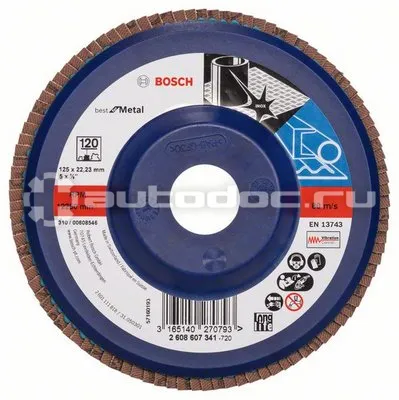 BOSCH 2608607341 Круг лепестковый