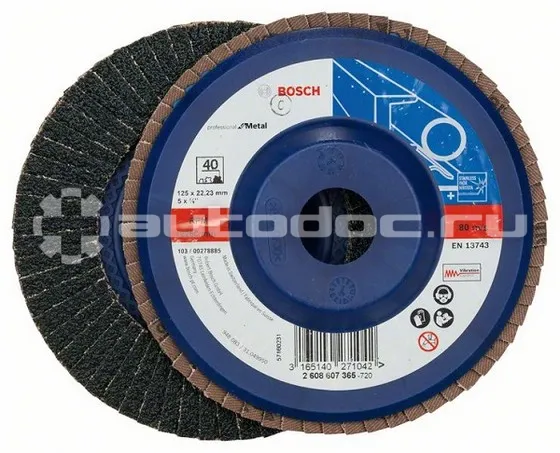 BOSCH 2608607365 Круг лепестковый