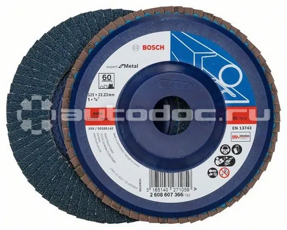 BOSCH 2608607366 Круг лепестковый