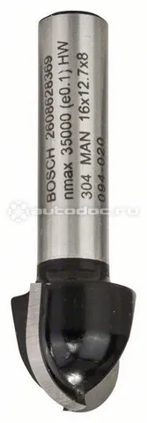 BOSCH 2608628369 Фрезы галтельные