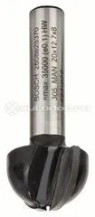 BOSCH 2608628370 Фрезы галтельные